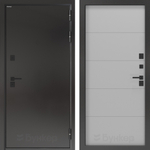 Дверь с терморазрывом Входная Бункер BN-10 Тепло Плюс ФЛ-649 Грей Софт,
