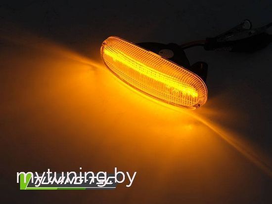 Повторители поворота FIAT PUNTO / PANDA / STILO /  IDEA / LINEA / MULTIPLA WHITE LED SEQ