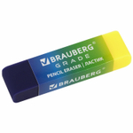 Ластики BRAUBERG GRADE НАБОР 4 штуки,( 2 набора ), размер ластика 60×15×10 мм, упаковка блистер.