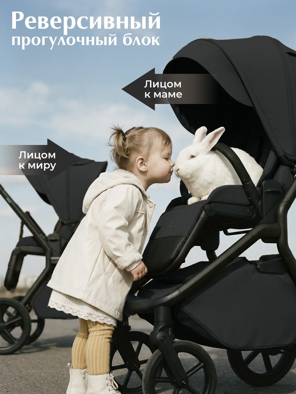 Коляска 3 в 1 Sweet Baby SBL Orso + автокресло Premier Black Black