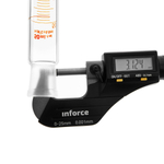 Цилиндр мерный стеклянный с пластиковой пробкой, 50 мл, с круглым стеклянным основанием