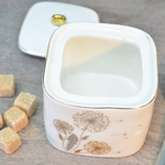 Сахарница 420мл "Одуванчики" квадрат (00113561)