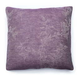 Подушка декоративная 40х40 Leitner Zweig сиреневая