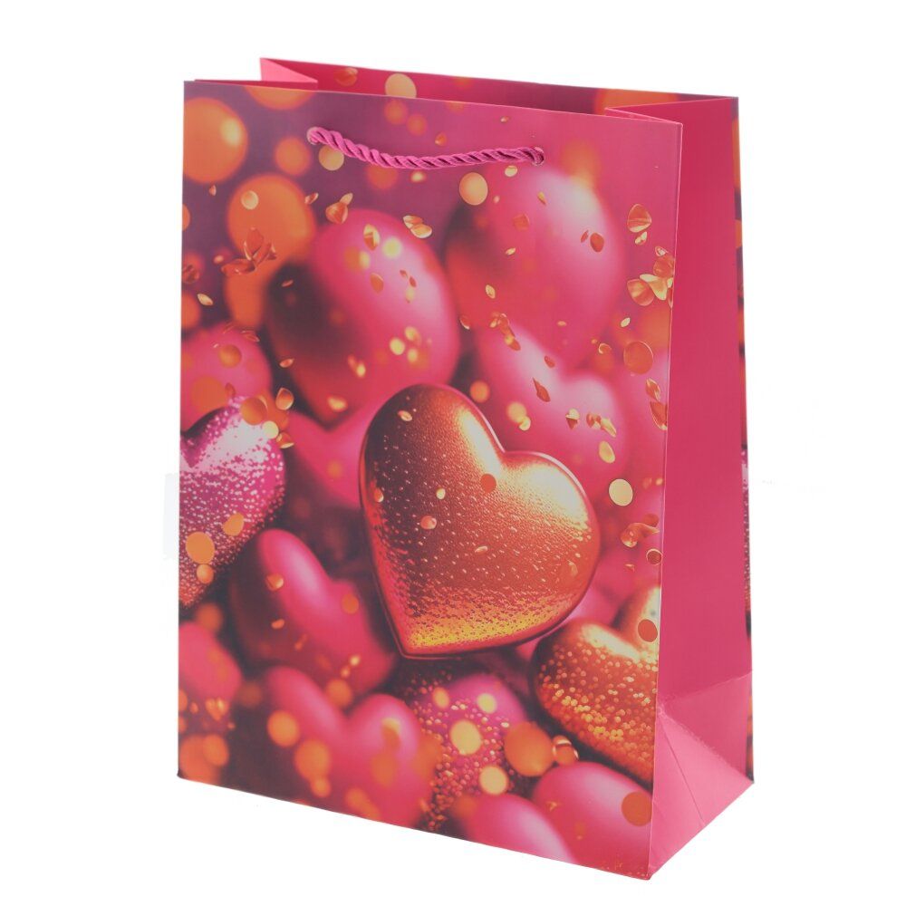 GAEM Пакет подарочный S (бумага 210г/м2, блок микс 12шт), L17,5 W9 H24 см, 4в.