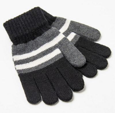 Перчатки детские, цвет чёрный, р. 18/ 9879966 Rossini, 1 шт.