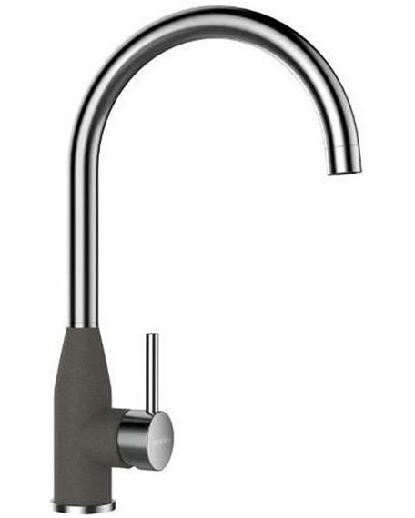 Смеситель SCHOCK Kavus, Cristalite сталь/баварский камень