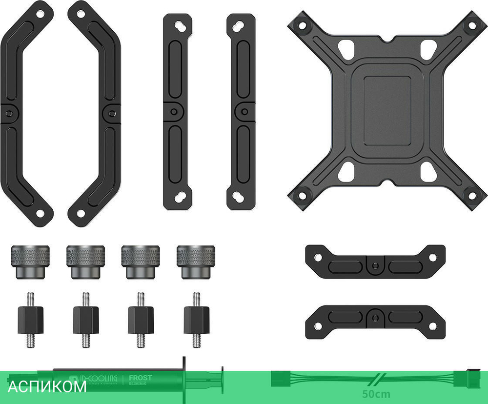 Система жидкостного охлаждения для процессора ID-Cooling DX240 MAX Black