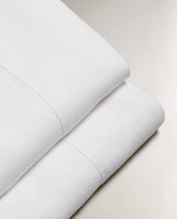 Простыня Zara Home хлопок, лён 100%, однотонный, 7150/089