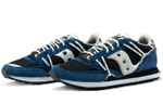 Saucony Jazz DST retro low-top running shoes men's dark blue and white