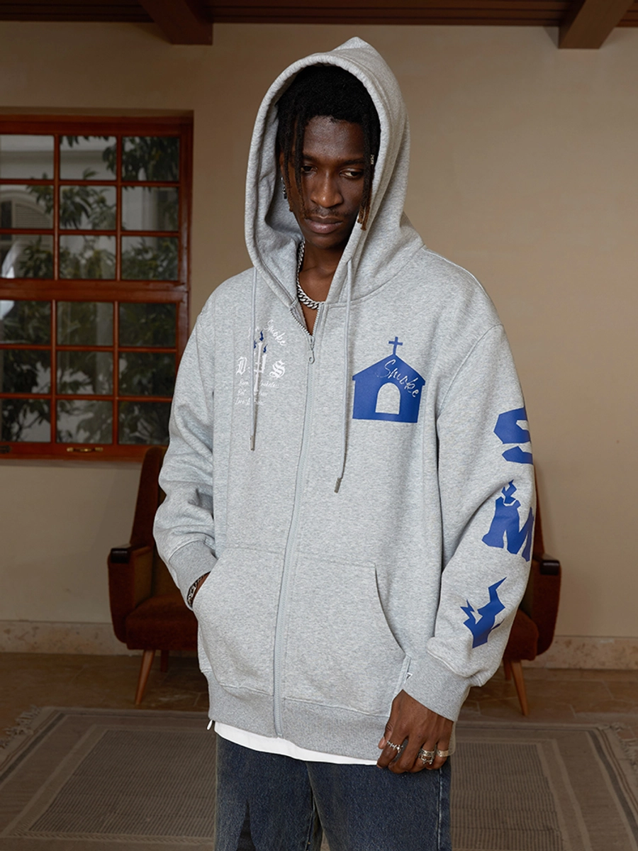 Худи DONSMOKE "DSM Castle" Oversized Zip-Hoodie