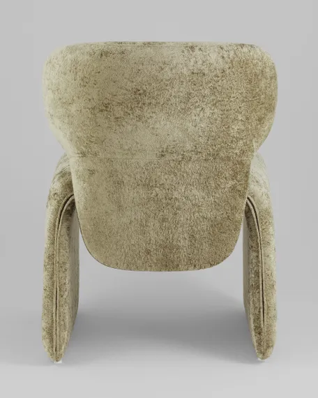 Кресло Nazare, зеленый велюр