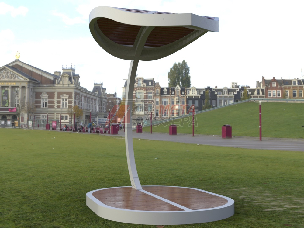 Пергола Лист без шезлонгов