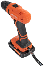 Дрель-шуруповерт акк.PATRIOT BR 189UES, две АКБ Li-Ion 18В, 2,0 Ач, 29Нм, кейс (180301549)