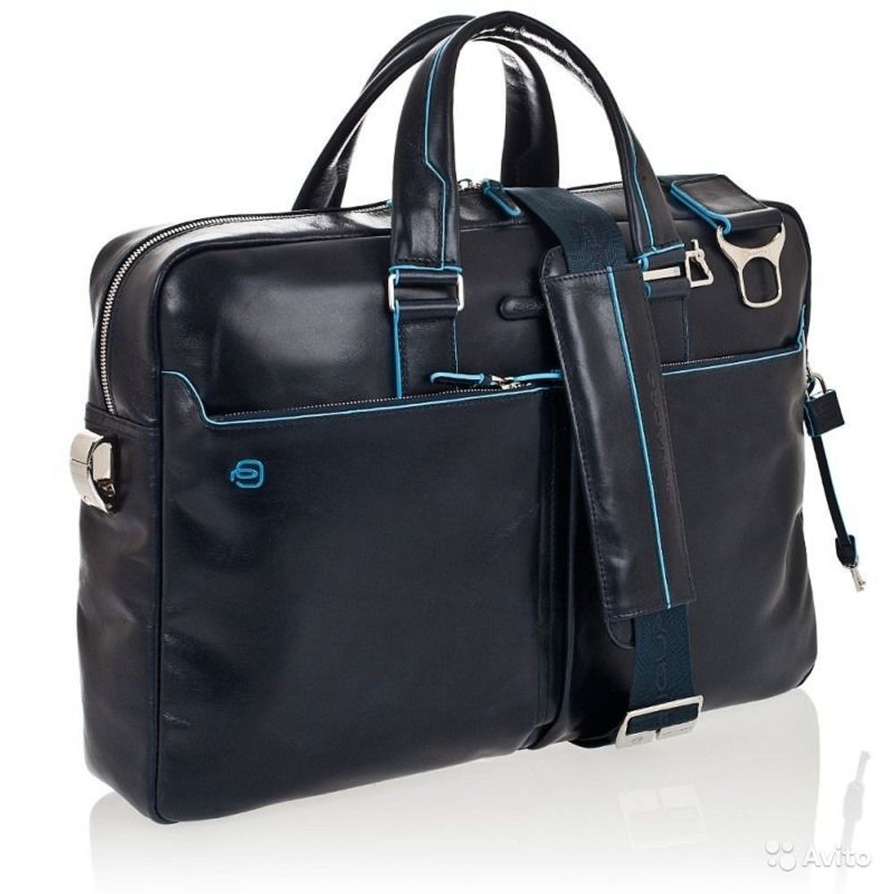 Сумка мужская Piquadro Blue Square синий (CA3147B2/BLU2)