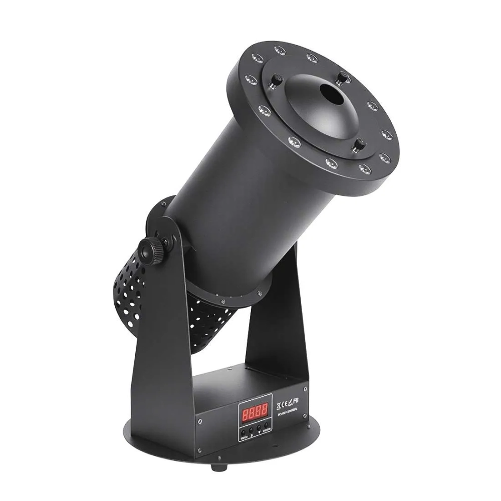 LED конфетти-пушка MOKA SFX MK-CN06A 1500 Вт (6 м, DMX, 12×3 Вт RGB)