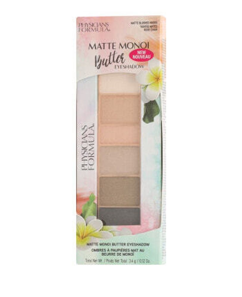 Тени для век Physicians Formula Eyeshadow Matte Monoi Butter Palette (3,4 г)