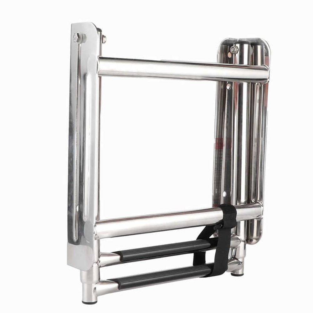 Трап телескопический с салазками, ширина 300 мм, 2 ступени, длина 370/850 мм (10247437)