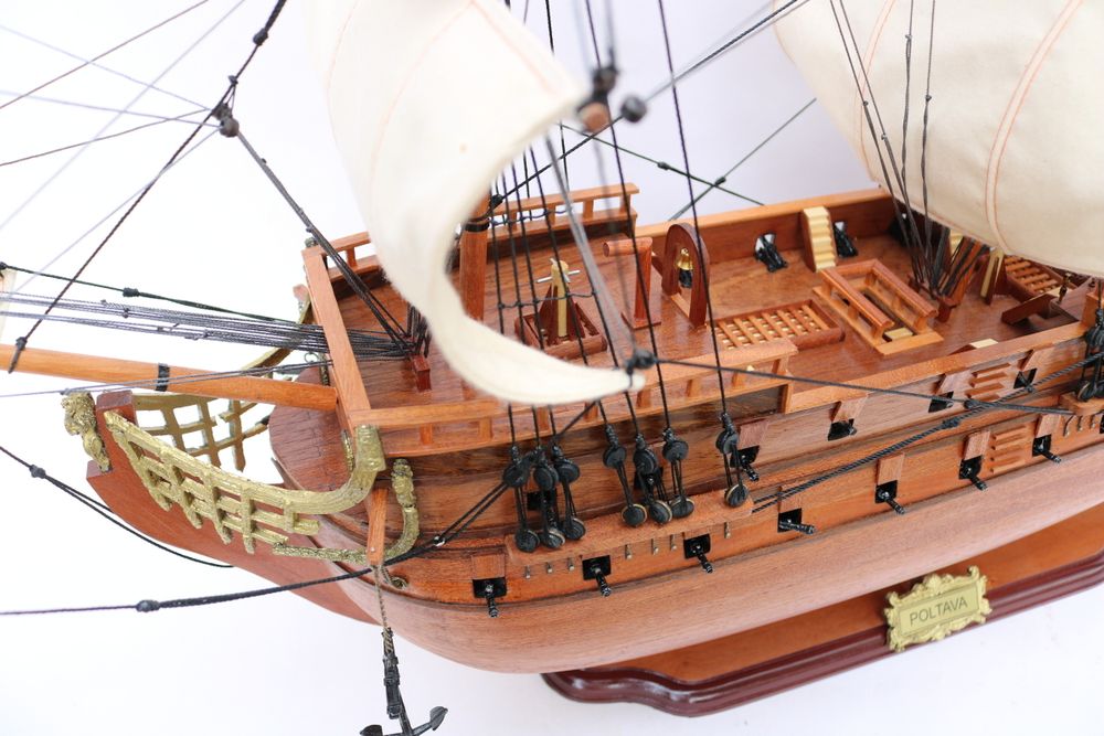 Van Der Heijden Модель парусника Полтава, Россия