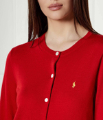 Шерстяной кардиган LUNAR POLO RALPH LAUREN - красный(211961279)