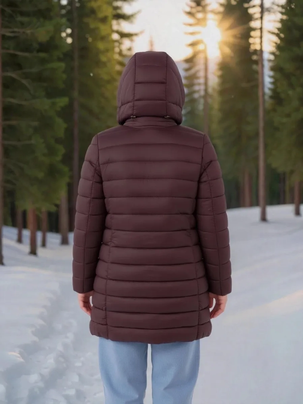 Куртка зимняя стеганая утепленная