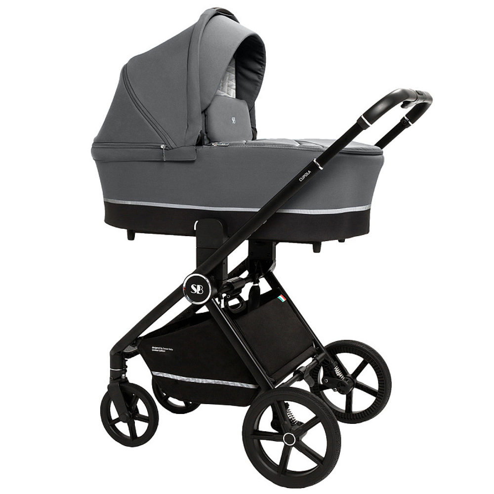 Детская коляска Sweet Baby Cupola New 3 в 1 Slate Grey