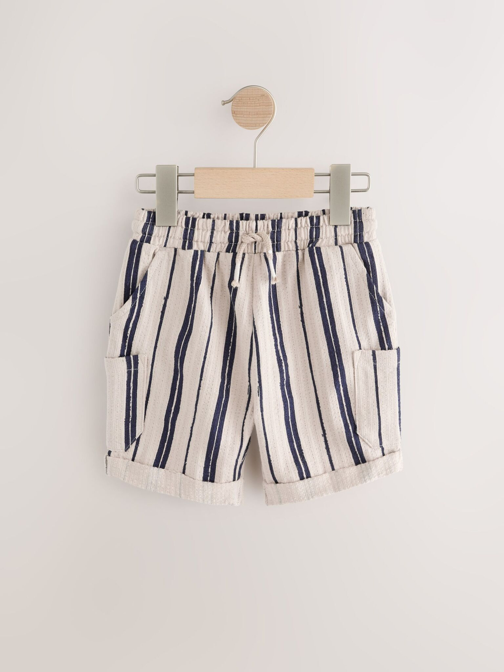 Шорты для мальчика Next AA0-112, Синий, Молочный