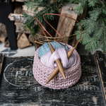 Деревянные круговые спицы для вязания из дерева вишня 13.5 мм. N23