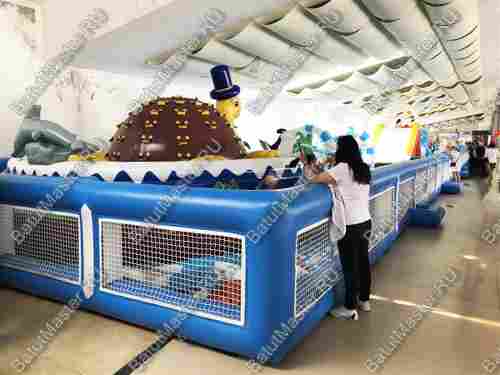 Надувной манеж «Радость», 20×5×2 м