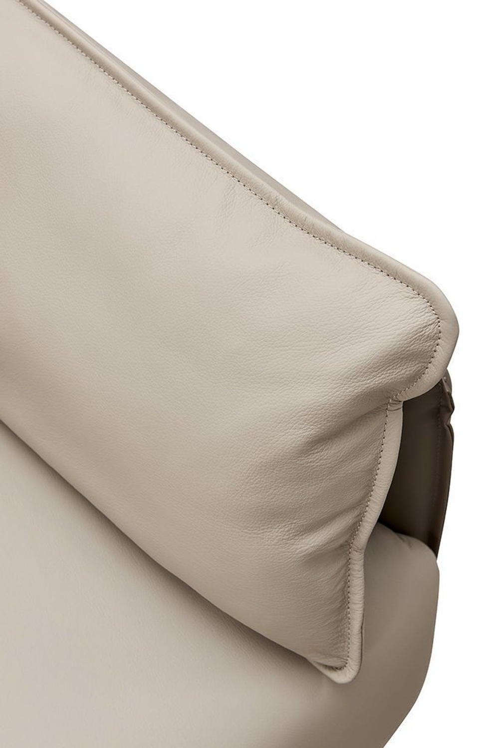 Диван ELEGANTE NAPPA SF015 угловой (3-х местный левый угол) бежевый/коричневый