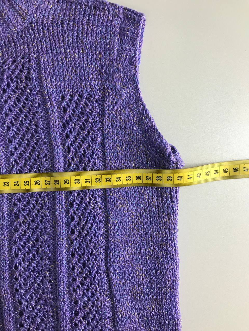 Жилетка вязаная, красивого оттенка, визуально на 42/44 размер