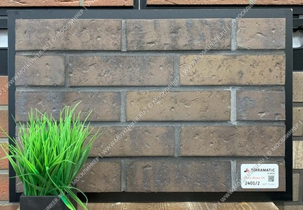 Terramatic, Moon Brown DK 2401/2, NF/240x71x14 - Клинкерная плитка для фасада и внутренней отделки