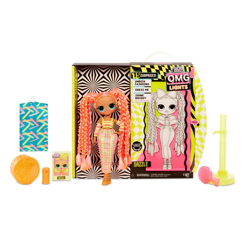 LOL SURPRISE - Кукла OMG LOL Fasion Dazzle Lights Series OMG 565185 / артикул   565147 565185  / GTIN 035051565185