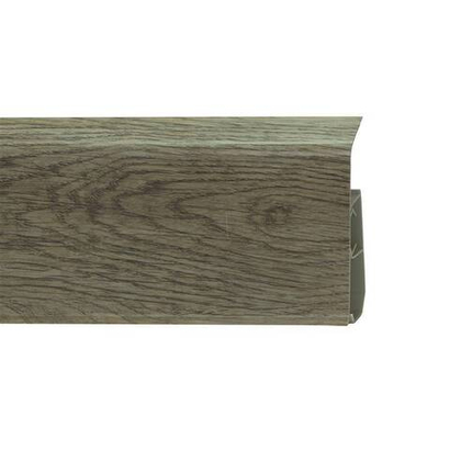 Пластиковый плинтус Royce 80 мм (2200x80x20) 310 Дуб Премиум