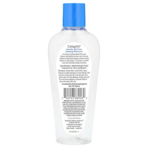 Cetaphil, Нежное средство для снятия макияжа, 177 мл (6 жидк. Унций)