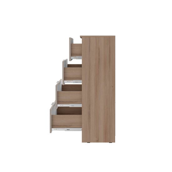 Эмилия bts КМ-02 Комод дуб смоки/айриш MF03