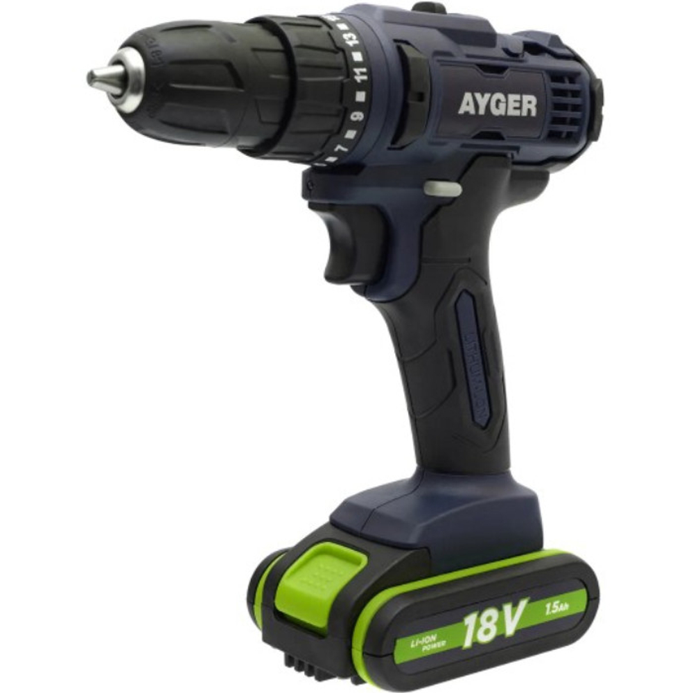 Дрель-шуруповерт Ayger AP18C аккумуляторная