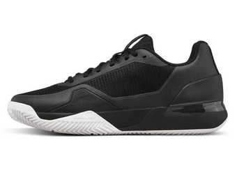 Мужские кроссовки теннисные Wilson Rush Tour 5 Clay - black/white/safety yellow