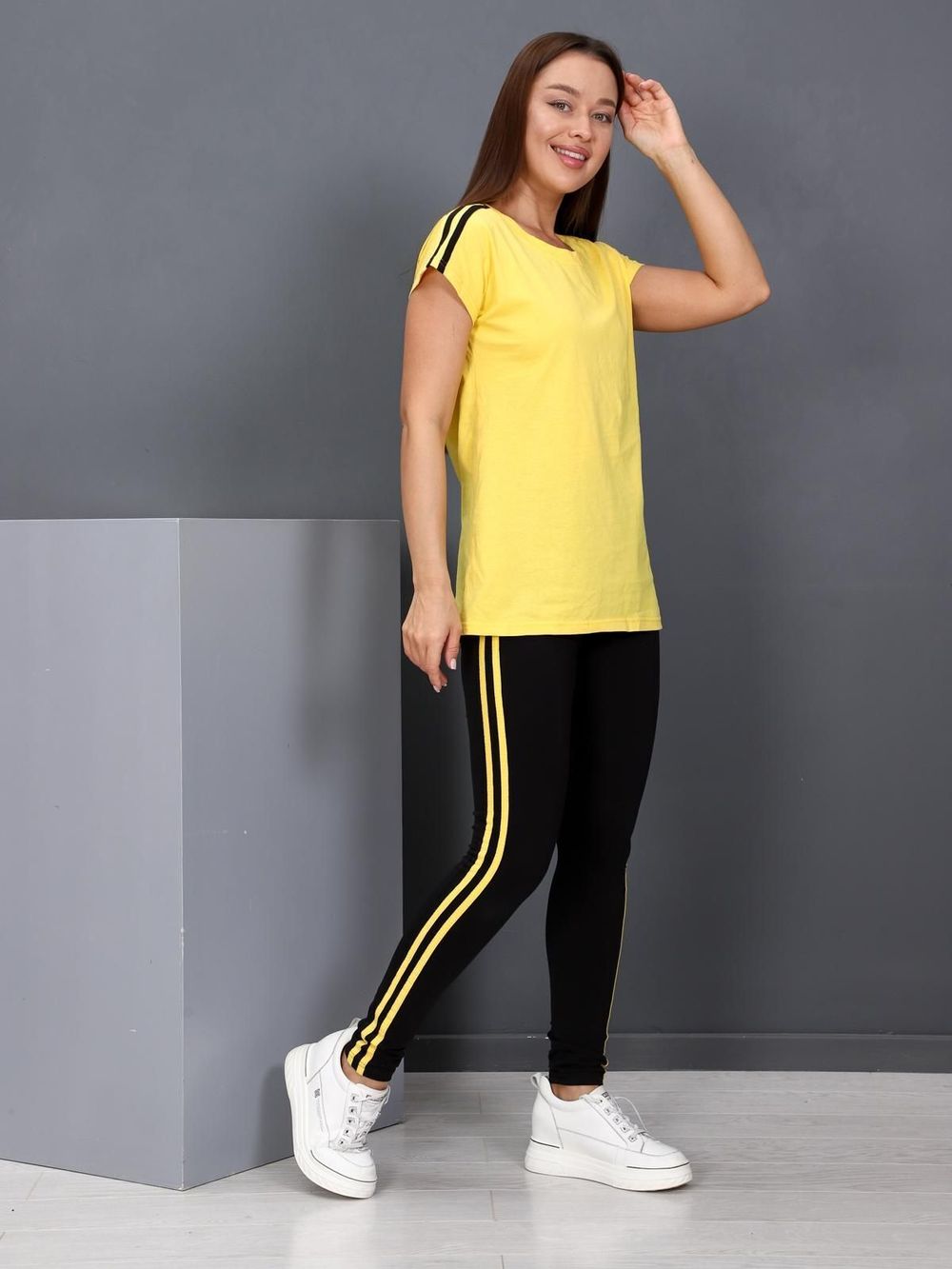 Аэробика - костюм желтый Iv-capriz (Акция)