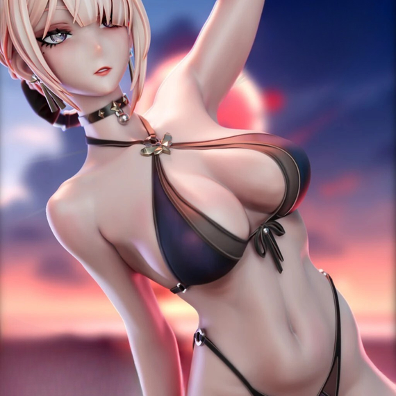 Evelyn Chevalier with Bikini ver. - Zenless Zone Zero