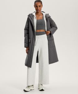 Oysho Бесшовная майка Tank top, темно-серый меланж