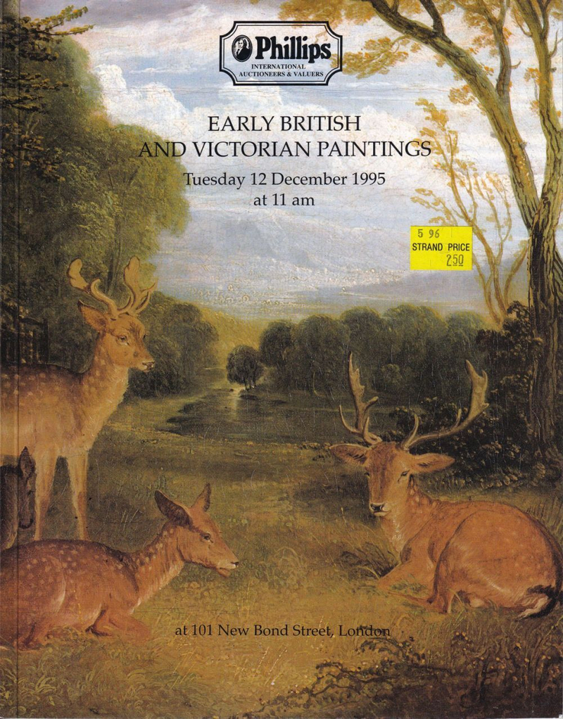 Каталог аукциона Phillips, Лондон, Ранняя британская и викторианская живопись от 12 декабря 1995 года