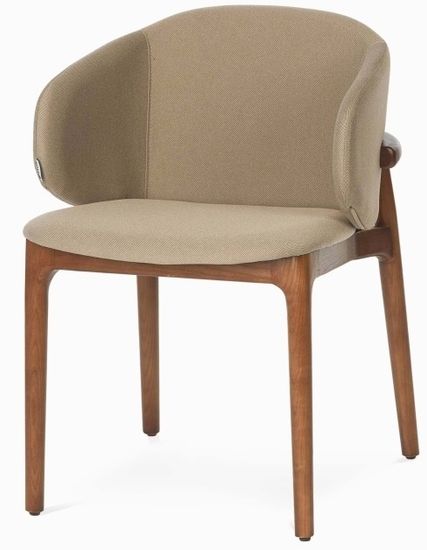 Стул Dolan деревянный цвет орех/коричневый