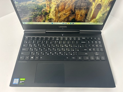 Ноутбук игровой Lenovo Legion Y545 (81Q6000URU) 15.6"/Intel Core i5 9300H/RAM 8GB/SSD 128GB/HDD 1000GB/GeForce GTX 1660 Ti 6 ГБ/1920*1080/IPS/Windows 11/Подсветка кл-ры: LED/Черный. Состояние: B1