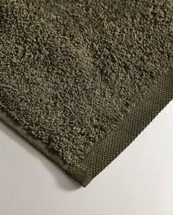 Zara Home - Набор полотенец для рака из хлопка высокого качества (набор из 3 шт.), серый, 30х30 см