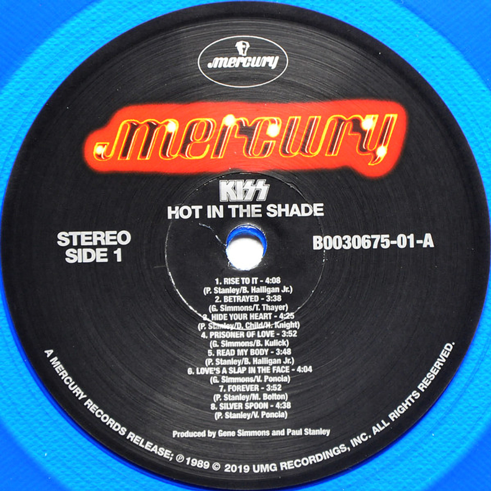Kiss / Hot In The Shade (Coloured Vinyl)(LP)