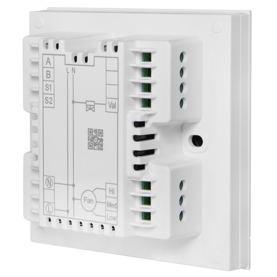 Пульт управления SHUFT SRC-25 для 2-х трубных фанкойлов с диспетчеризацией Modbus — (2)