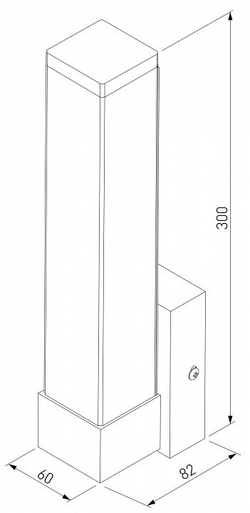 Бра Elektrostandard MRL LED 1110 черный