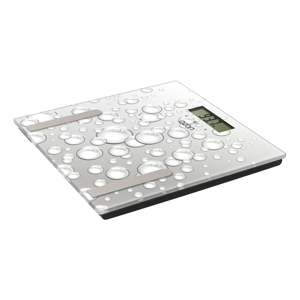 Весы напольные электронные, Econ, ECO-BS011, стекло, до 180 кг, 30 х 30 см, сер