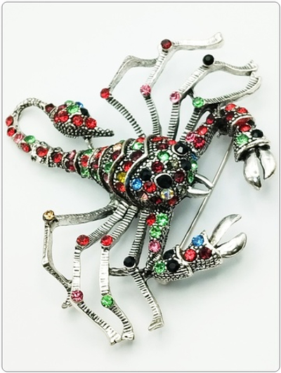 Брошь булавка "Скорпион".