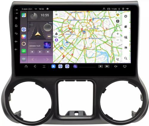 Магнитола для Jeep Wrangler 2010-2014 - Kuberg OL-1258-1 QLed, Android 13, Быстрейшая, CarPlay, SIM-слот